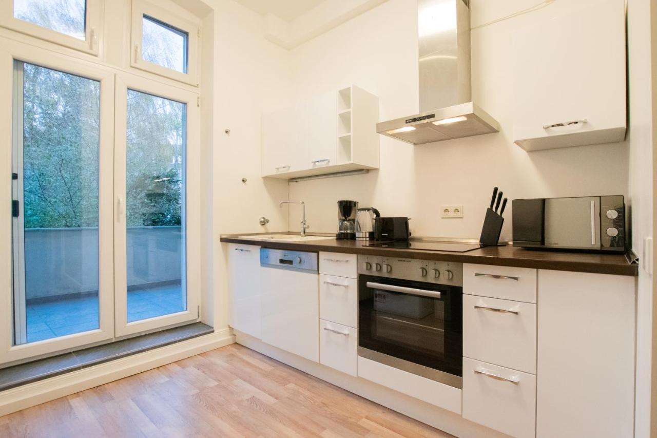 Raj Living - 1 Or 3 Room Apartments - 20 Min Messe Dus And Old Town Dus 杜塞尔多夫 外观 照片