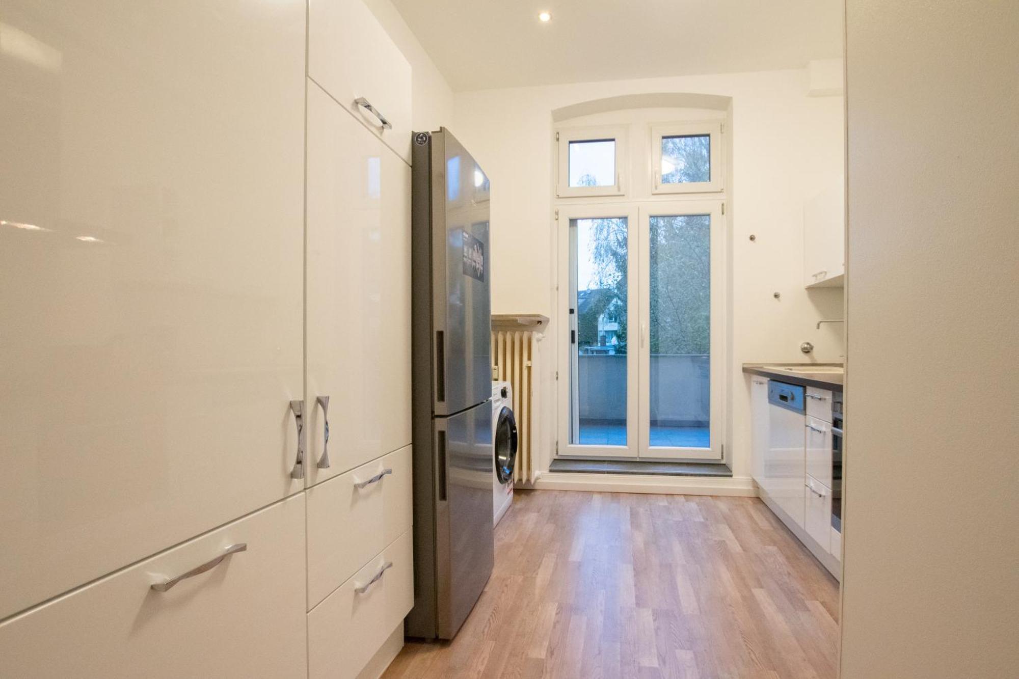 Raj Living - 1 Or 3 Room Apartments - 20 Min Messe Dus And Old Town Dus 杜塞尔多夫 外观 照片
