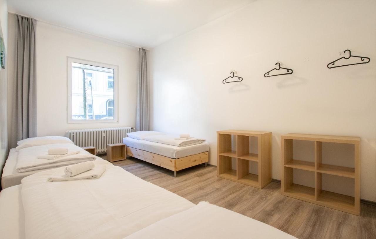 Raj Living - 1 Or 3 Room Apartments - 20 Min Messe Dus And Old Town Dus 杜塞尔多夫 外观 照片