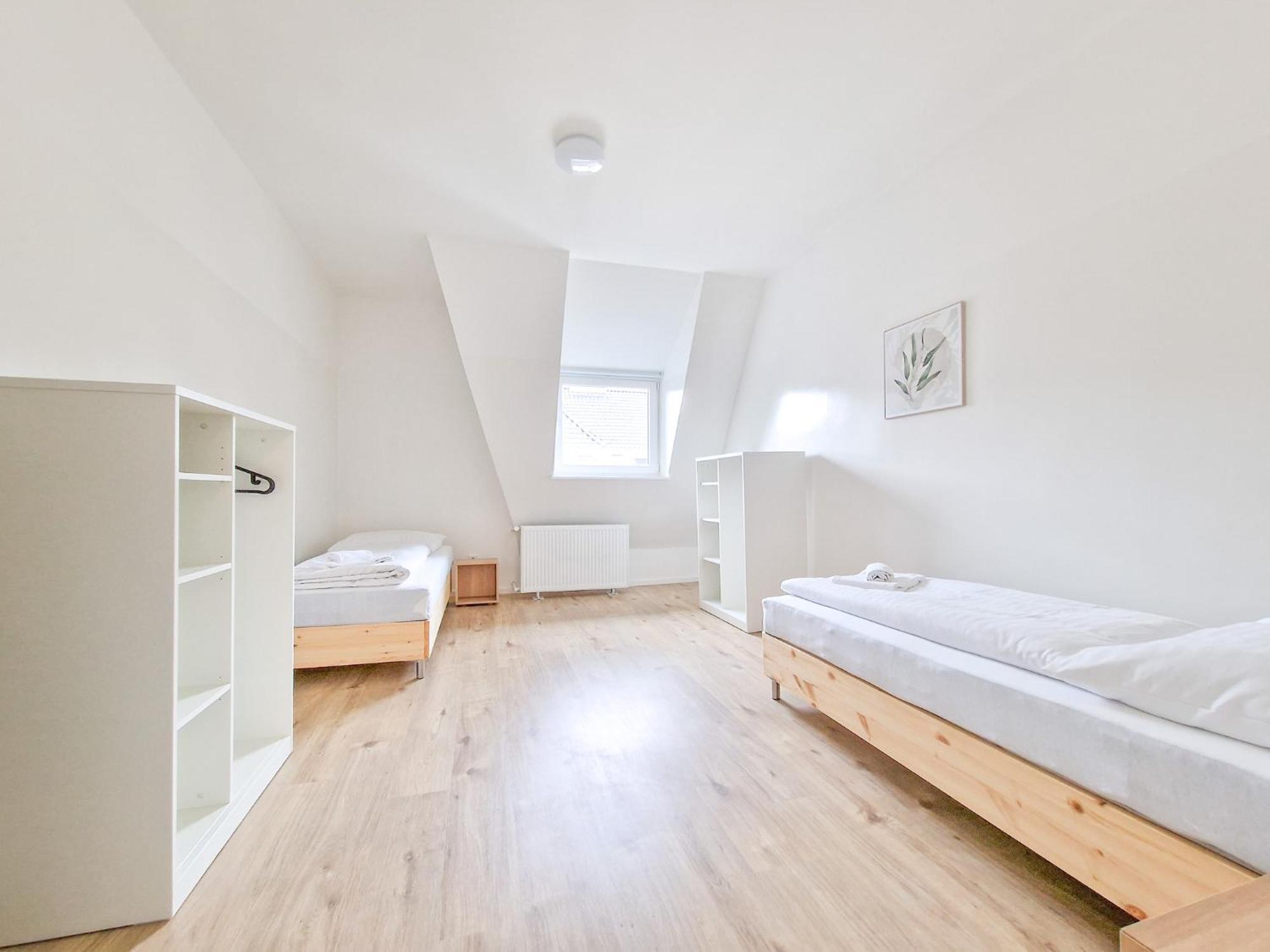 Raj Living - 1 Or 3 Room Apartments - 20 Min Messe Dus And Old Town Dus 杜塞尔多夫 外观 照片